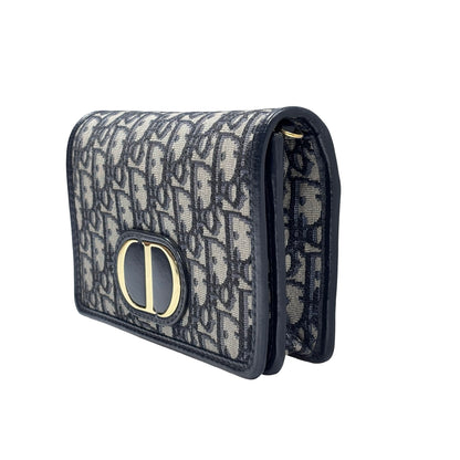 DIOR SLG 30 MONTAIGNE POUCH WITH STRAP & CHAIN [3001916]