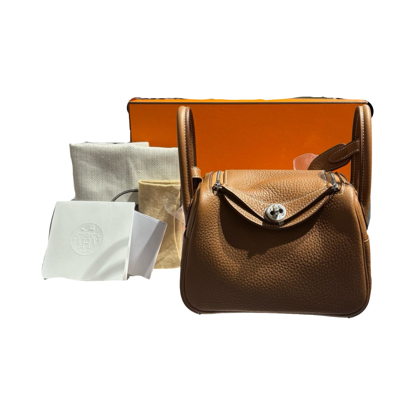 HERMES MINI LINDY TWO WAY SHOULDER BAG ［3000415］
