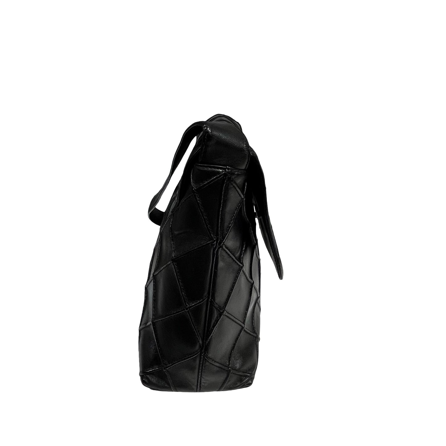 CHANEL QUILTED VINTAGE BLK SHOULDER BAG [3001101]