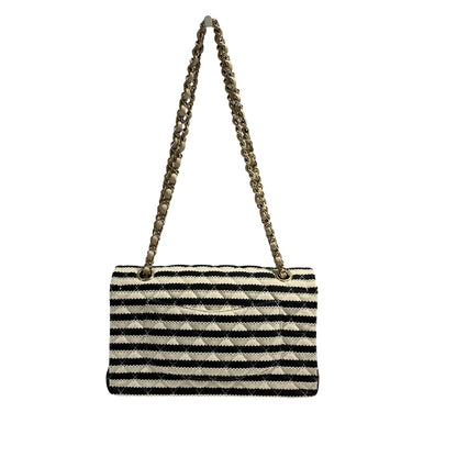 CHANEL PEARL CF25 BLACK WHITE [3001105]