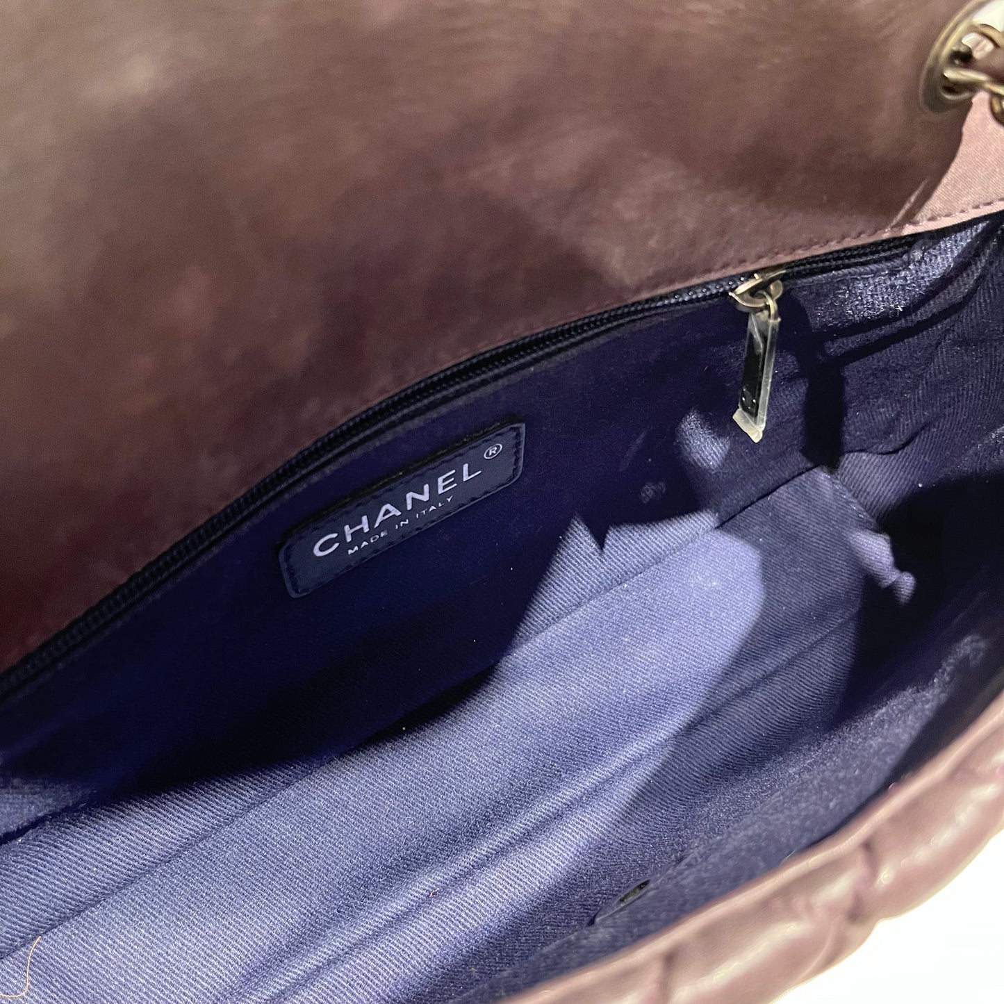 CHANEL CHAIN SHOULDER BAG PURPLE [3000789]