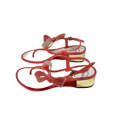 FURLA SANDAL HEELS PVC PINK [3000164]