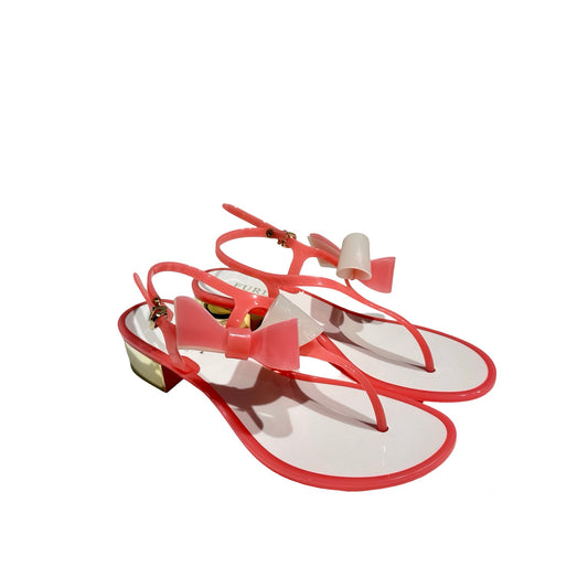 FURLA SANDAL HEELS PVC PINK [3000164]