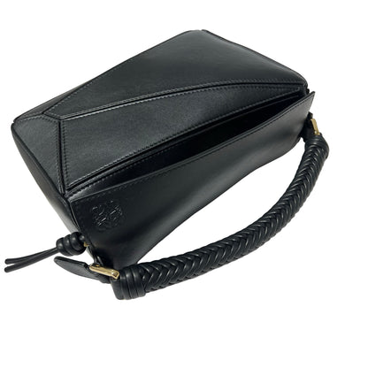 Calf Skin Small puzzle bag in mellow Two Way Shoulder Bag [101229]