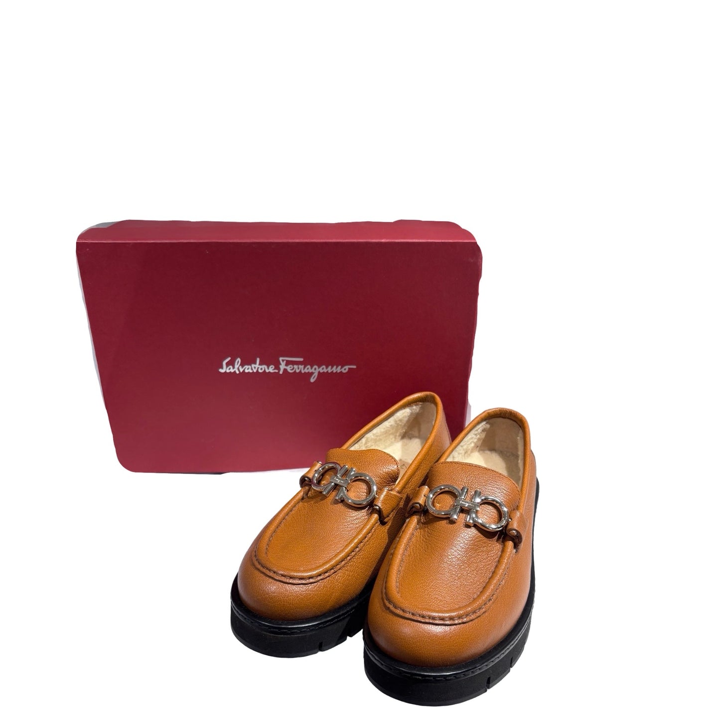 FERRAGAMO BROWN SHOES [3000873]