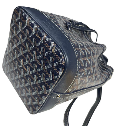 GOYARD PETIT FLOT BUCKET NAVY [3001059]