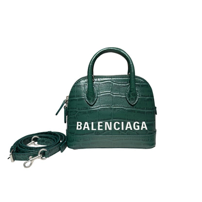 BALENCIAGA XXS EMBOSSED VILLE BAG [3000766]