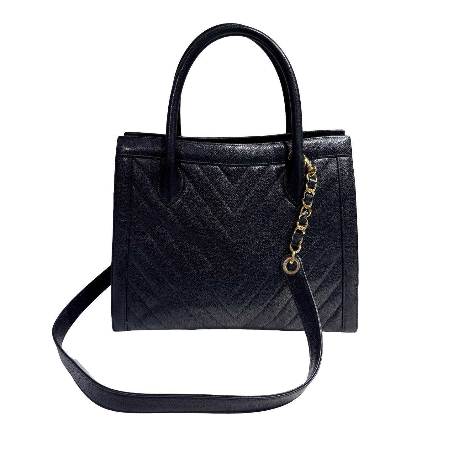 CHANEL GOLD BALL TWO WAYS SHOULDER BAG [3000220]
