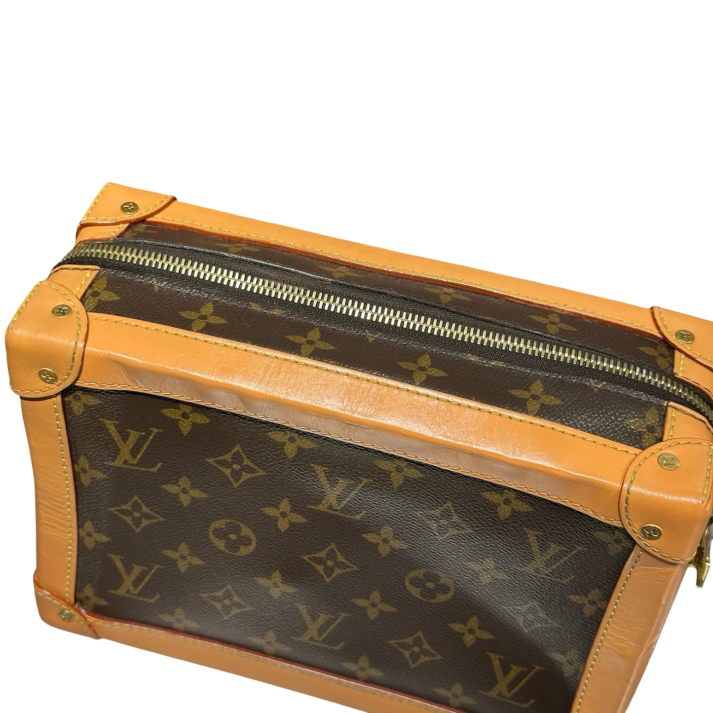 LV TRUNK MONOGRAM ECLIPSE CANVAS SHOULDER BAG [3000596]