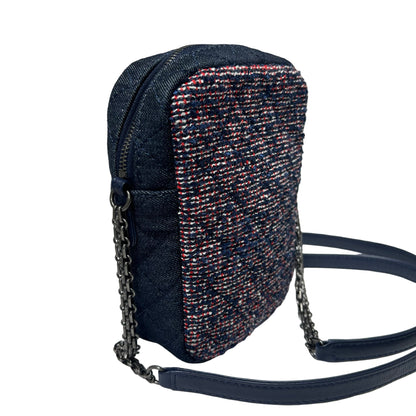 Matelasse Quilted,Tweed Denim,Tweed 2.55 chain shoulder bag Chain Shoulder Bag [101224]