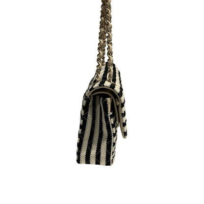 CHANEL PEARL CF25 BLACK WHITE [3001105]