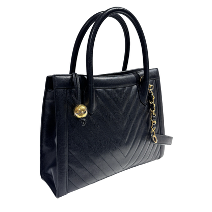 CHANEL GOLD BALL TWO WAYS SHOULDER BAG [3000220]
