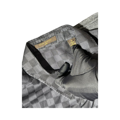 LV DAMIER EBENE SHORT-SLEEVED SHIRT [20000289]
