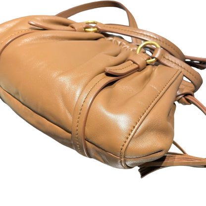 MIU MIU JOIE MINI BROWN NAPPA GHW [3001119]