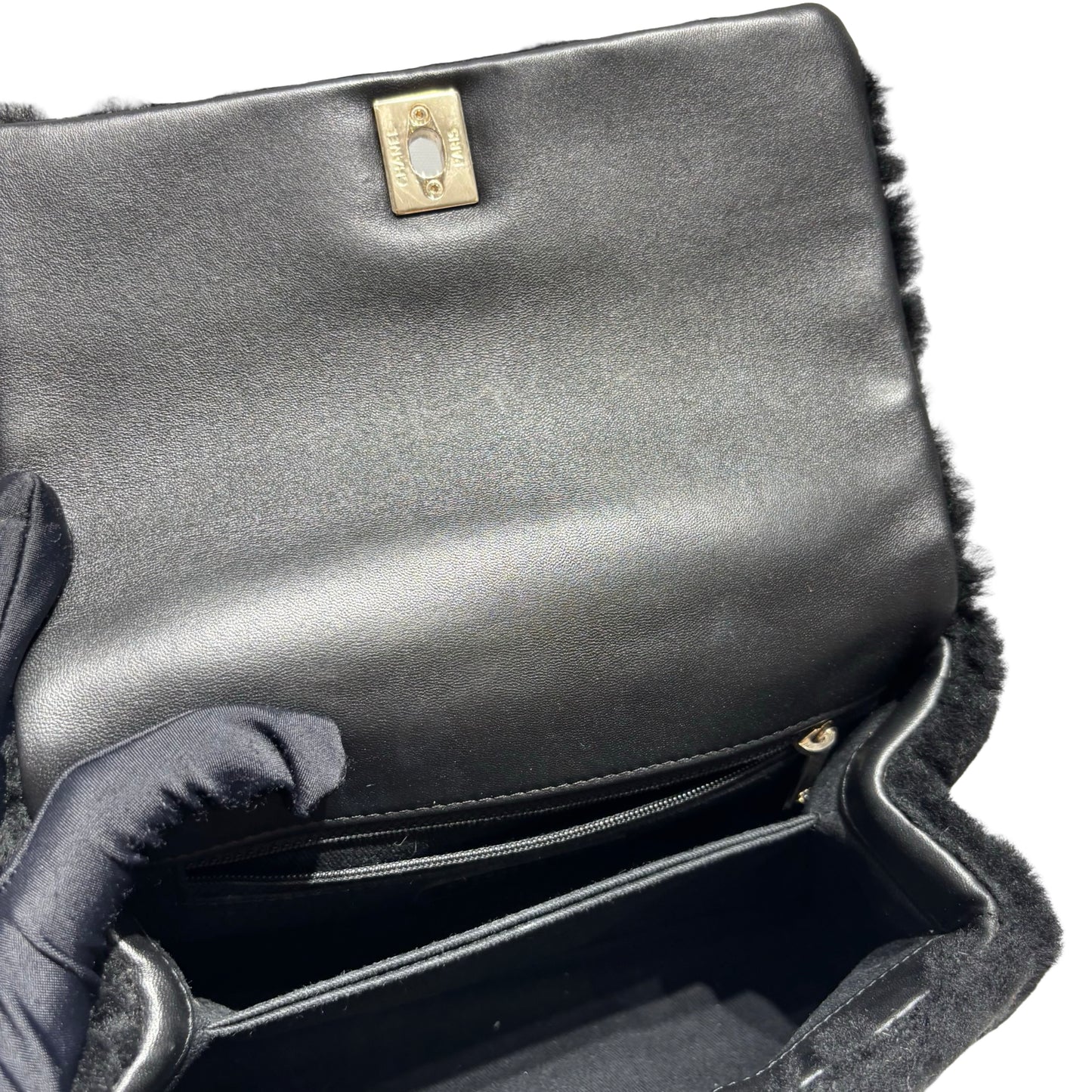 CHANEL SHEARLING COCO HANDLE SMALL [3000369]