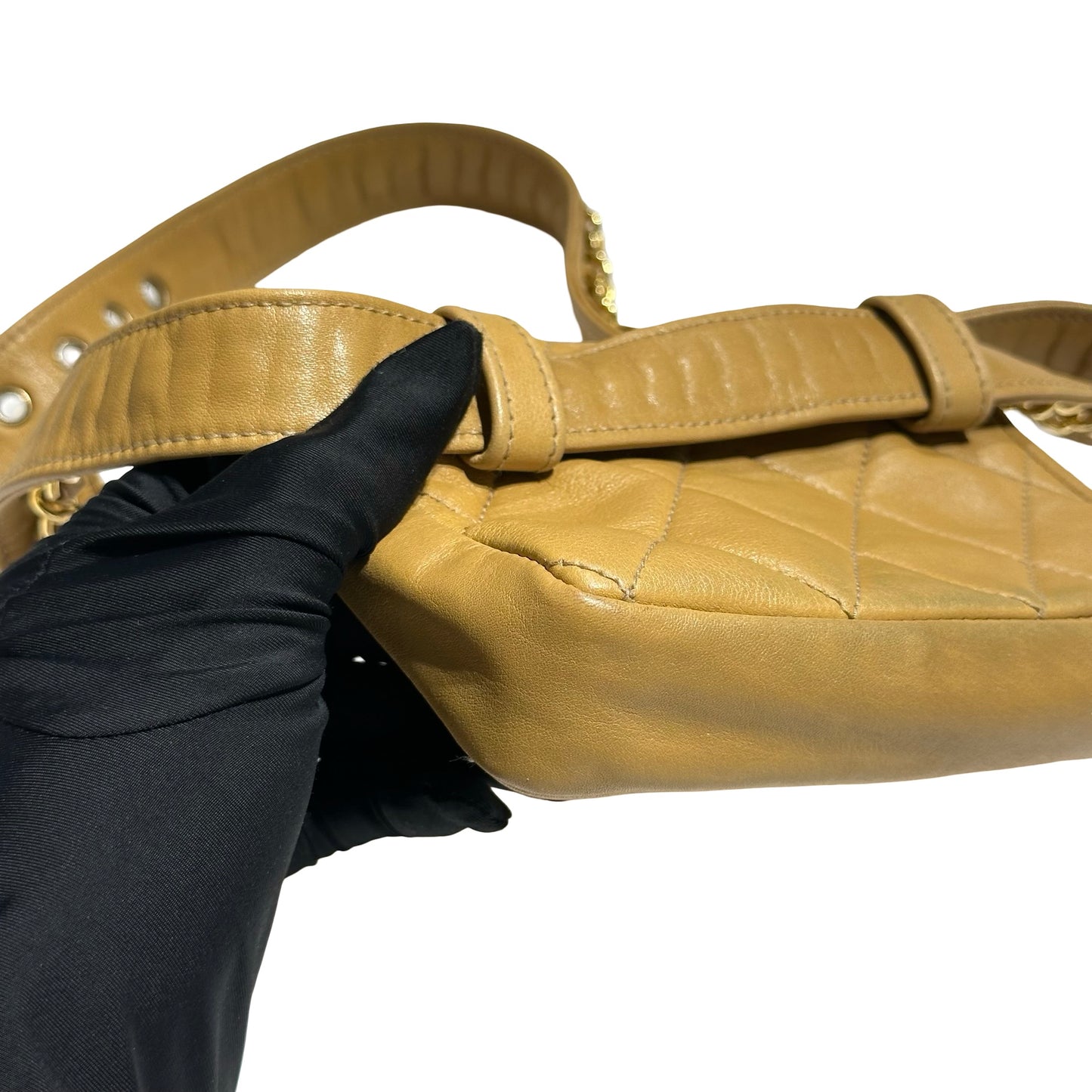 CHANEL VINTAGE BELT BAG BEIGE [20004214]
