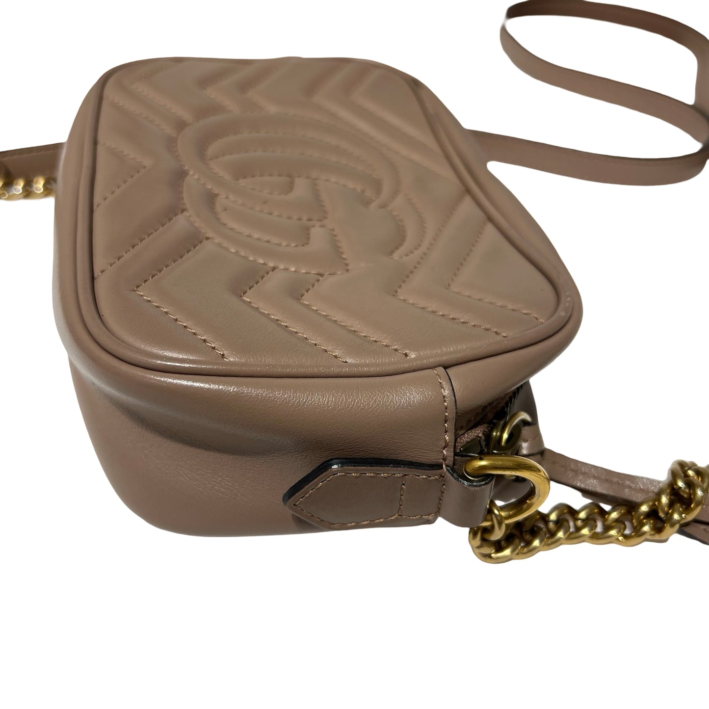 Calf Skin GG MARMONT Chain Shoulder Bag [101516]