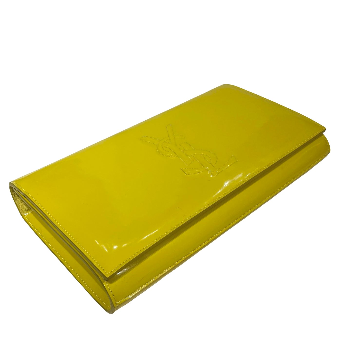 YSL YELLOW CLUTCH [3000866]