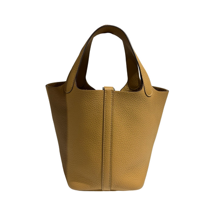 HERMES PICOTIN 18 BISCUIT TC PHW [3000667]
