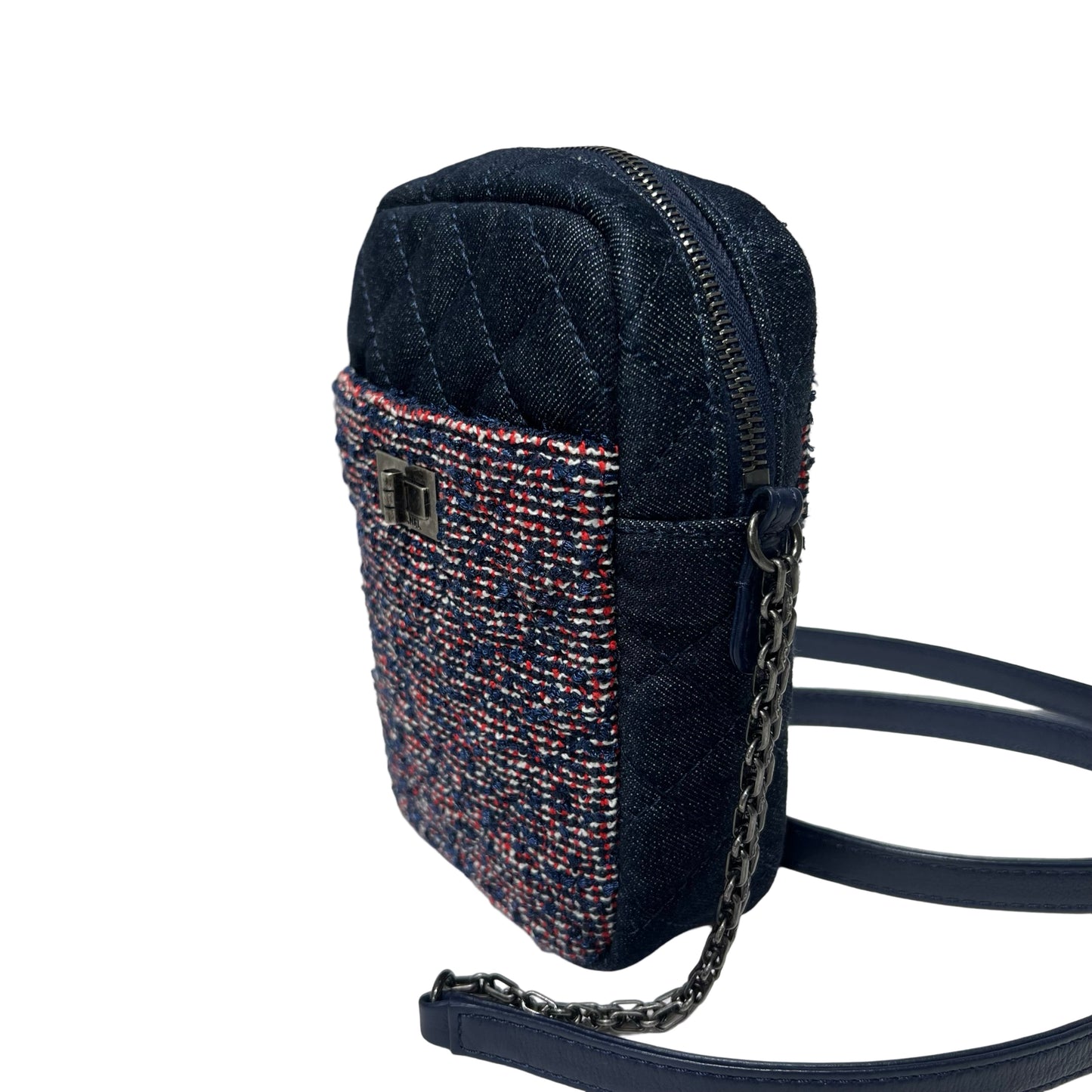 Matelasse Quilted,Tweed Denim,Tweed 2.55 chain shoulder bag Chain Shoulder Bag [101224]