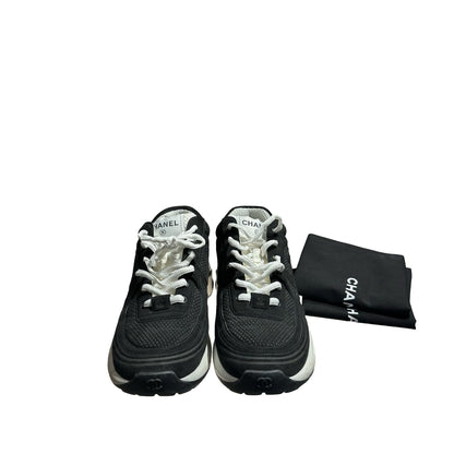 CHANEL BLACK SNEAKER [20000336]