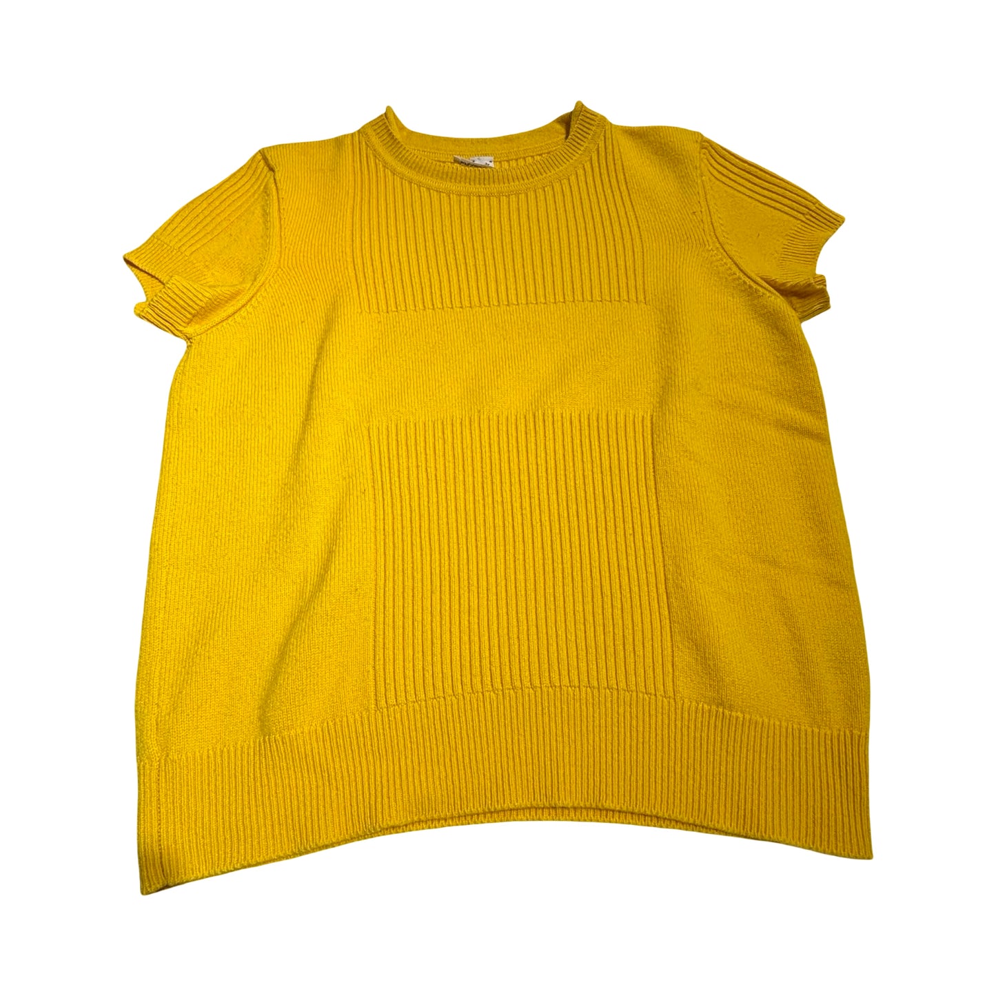 HERMES YELLOW SWEATER VEST [20000270]
