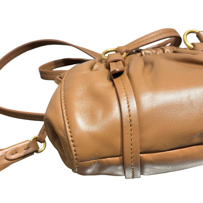 MIU MIU JOIE MINI BROWN NAPPA GHW [3001119]