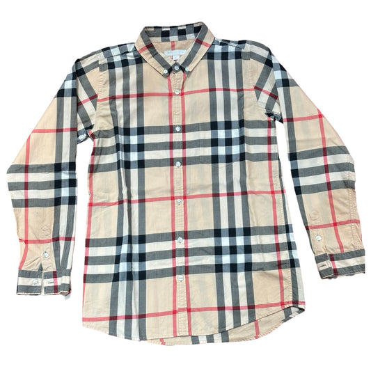 Plaid Cotton  Shirt [101684]