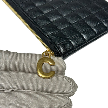 Calf Skin C charm pouch Wallet [101640]