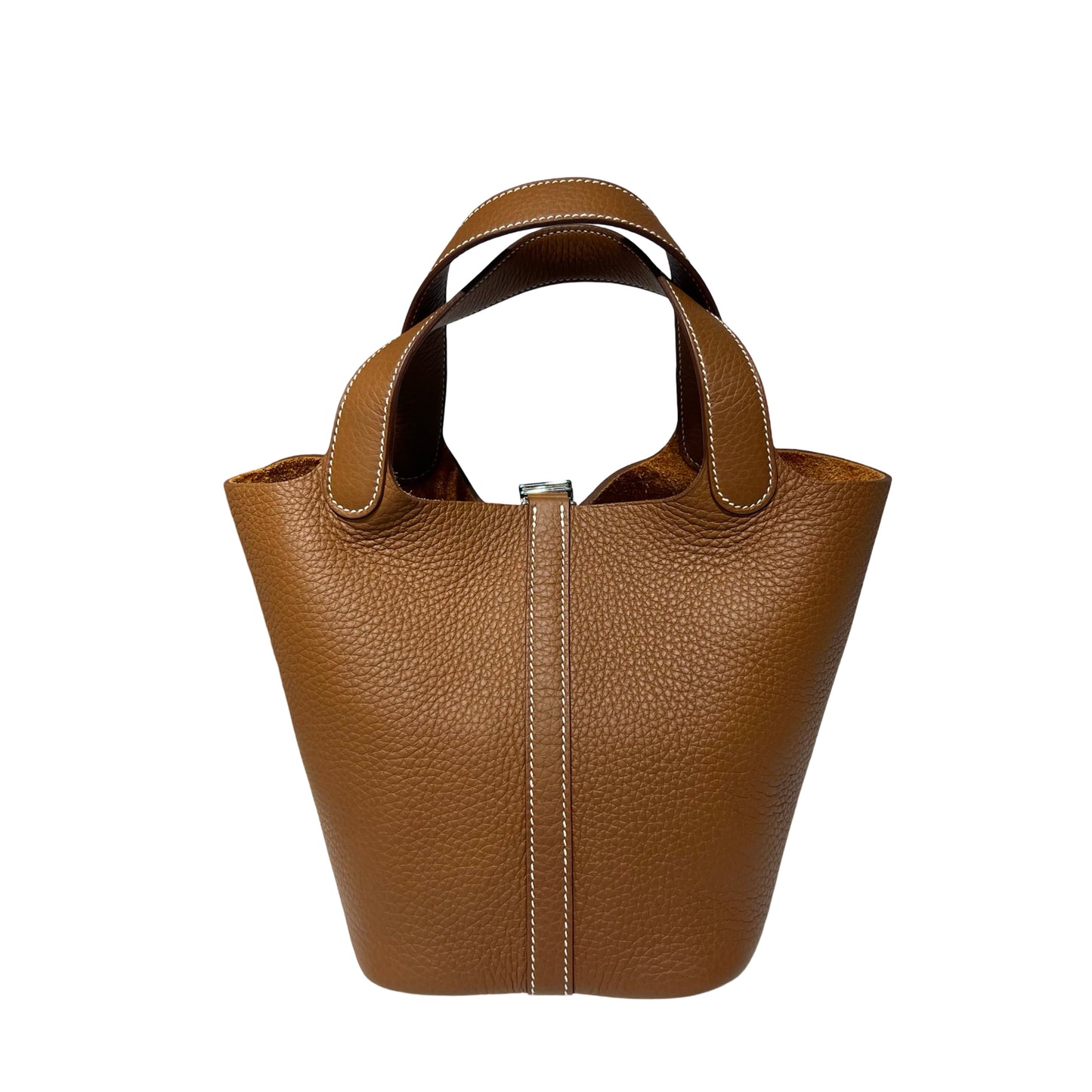 TC leather Picotin 18 Hand bag [101214]