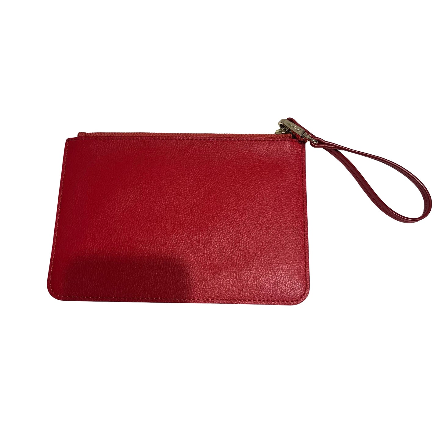 AGNES B. RED LEATHER POUCH [3000661]