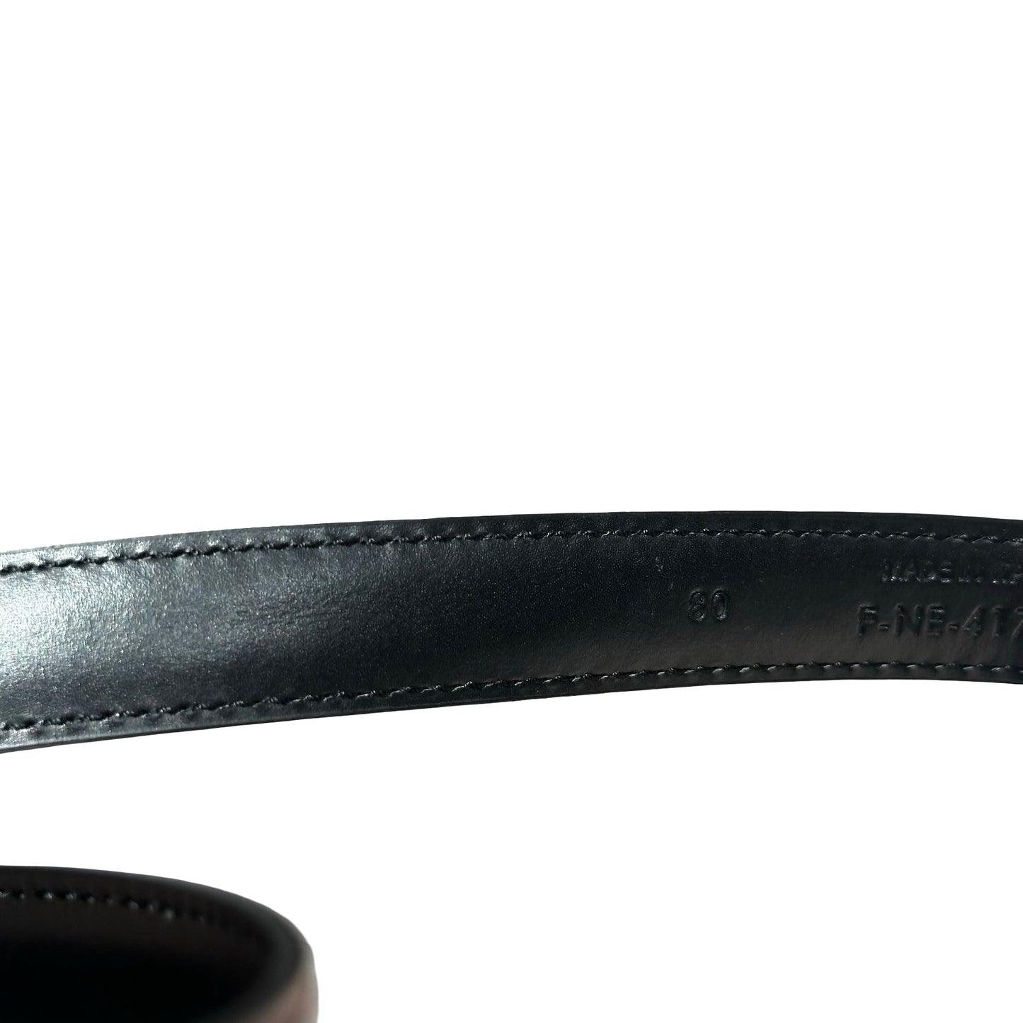 CELINE BELT TRIOMPHE IN TAURILLON LEATHER 25MM [3000699]