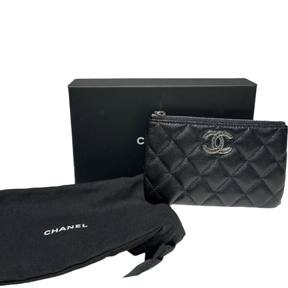 Calf Skin Chanel O’cause Pouch Wallet [101545]