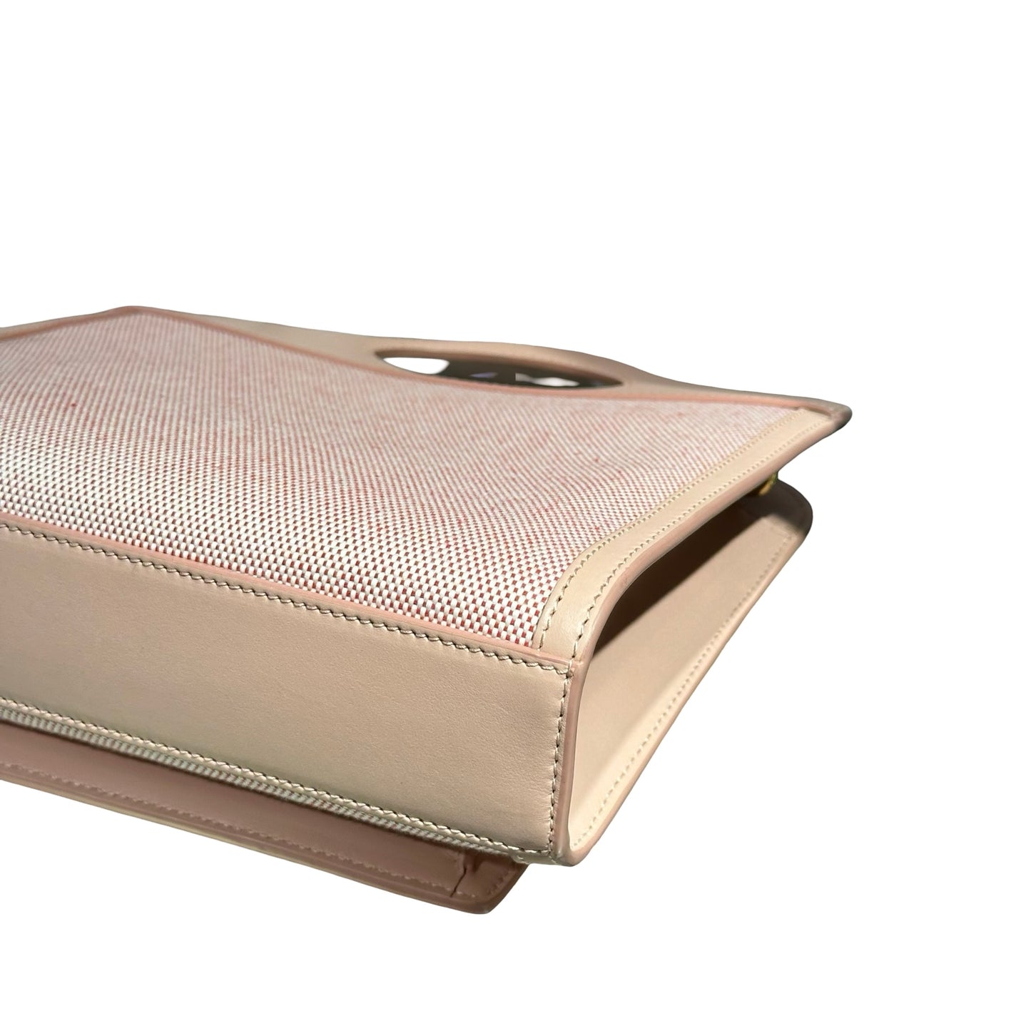 BURBERRY MINI POCKET PINK CANVAS GHW [30001117]