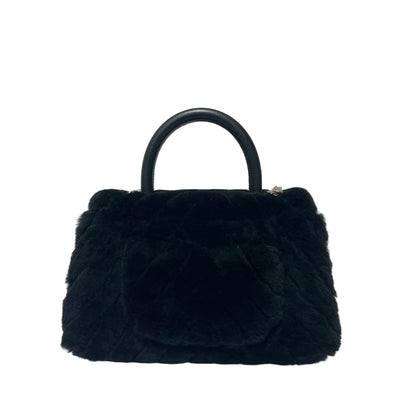 Faux fur Coco handle Two Way Shoulder Bag [101205]