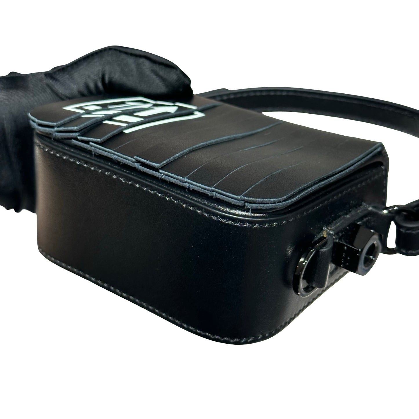OFF WHITE MINI FRINGED FLAP BAG [20000452]