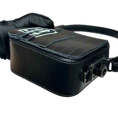 OFF WHITE MINI FRINGED FLAP BAG [20000452]