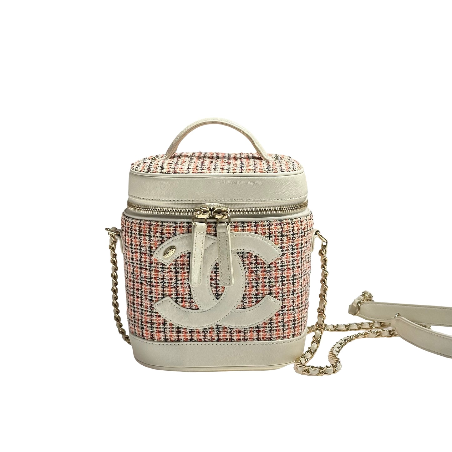 CHANEL TWEED VANITY BAG [3000454]