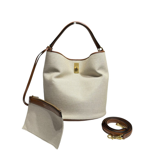 CELINE CANVAS SHOULDER BAG [A04189]