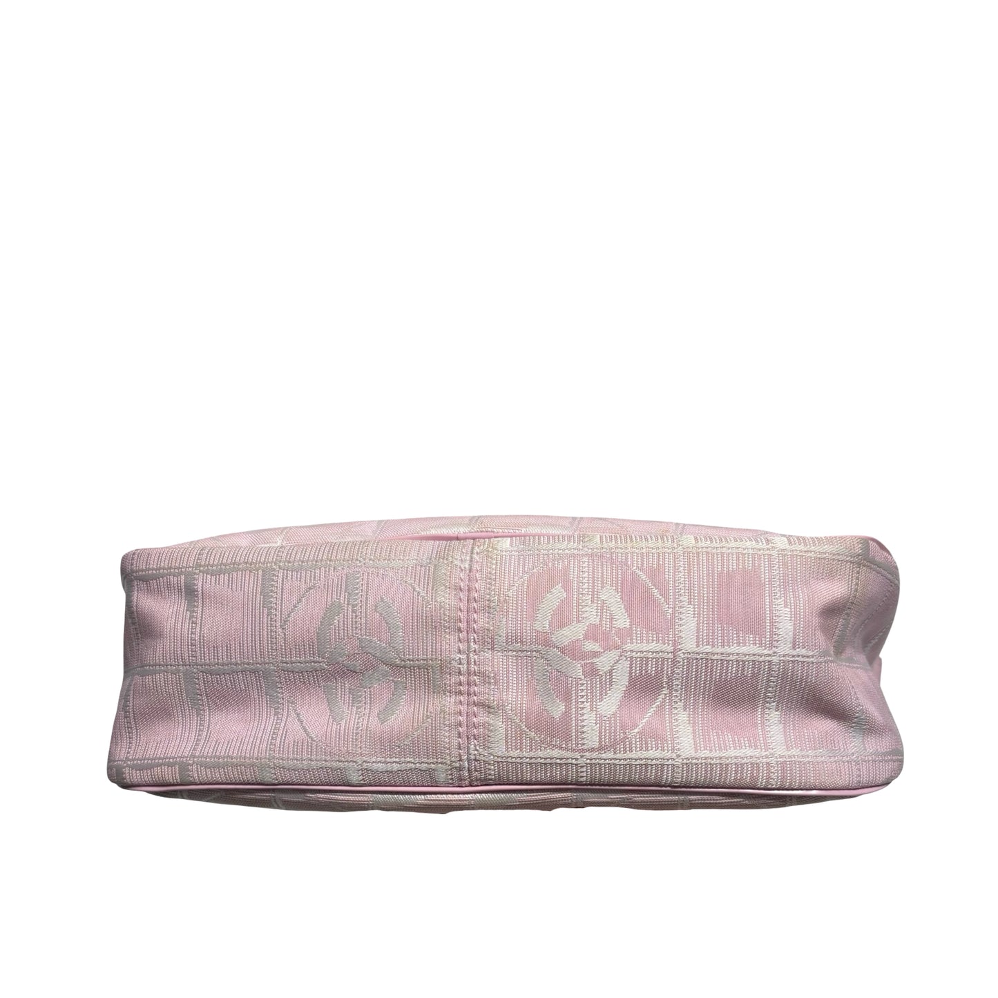 CHANEL PINK GHW TRAVEL LINE SHOULDER BAG [3000258]