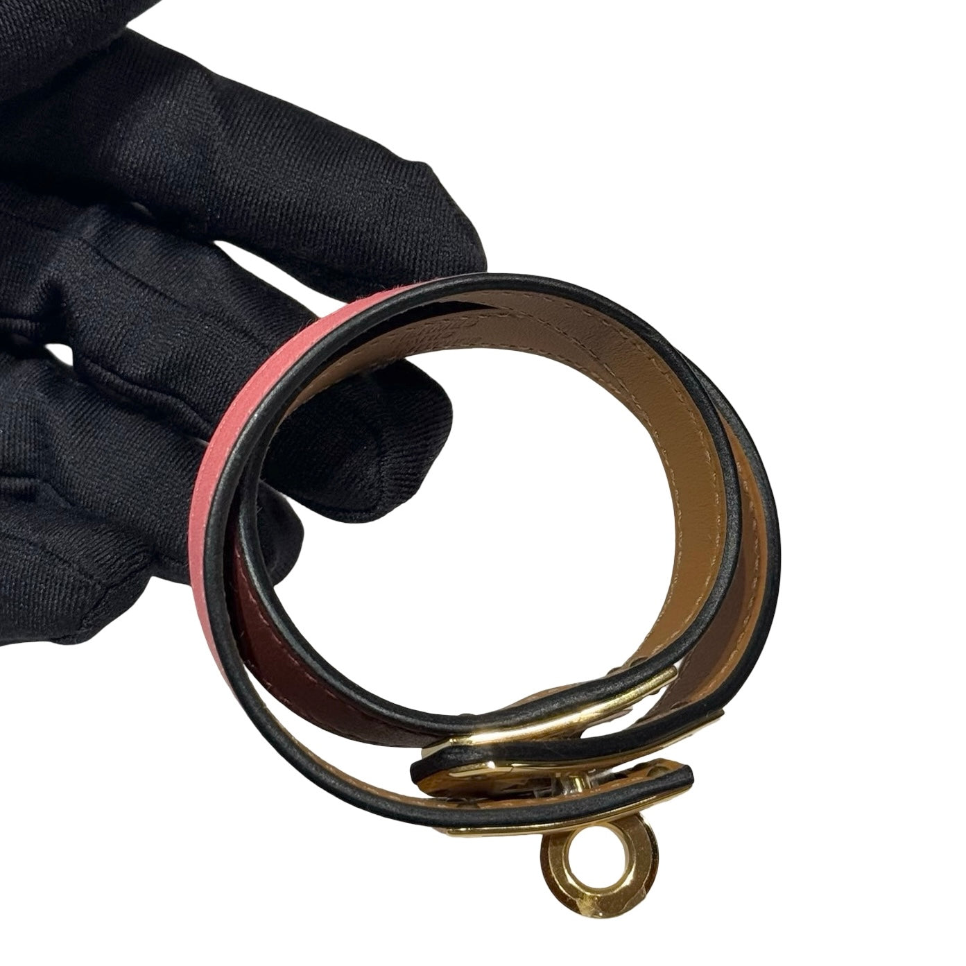 HERMES MINI KELLY DOUBLE TOUR BRACELET [3000593]