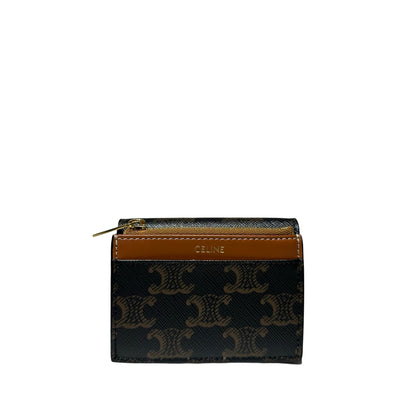 Monogram Canvas,Calf Skin TRIOMPHE  WALLET Wallet [101761]