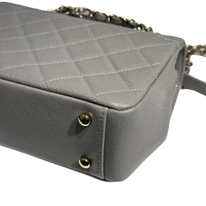 CHANEL GREY GHW CAVIAR BUSINESS AFFINITY [3000280]