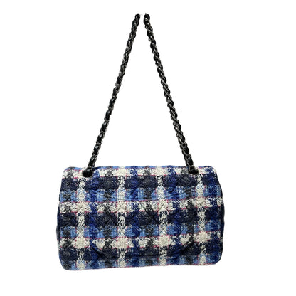 Matelasse Quilted Tweed  Two Way Shoulder Bag [101735]