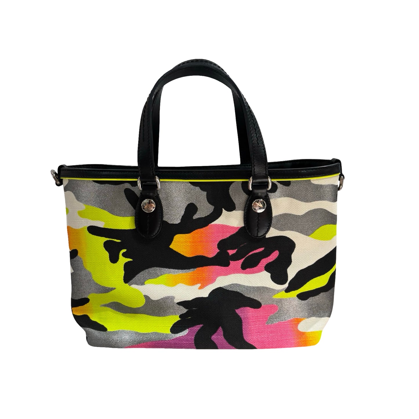 DIOR X ANSELM REYLE CAMOUFLAGE CANVAS HANDBAG [3000265]