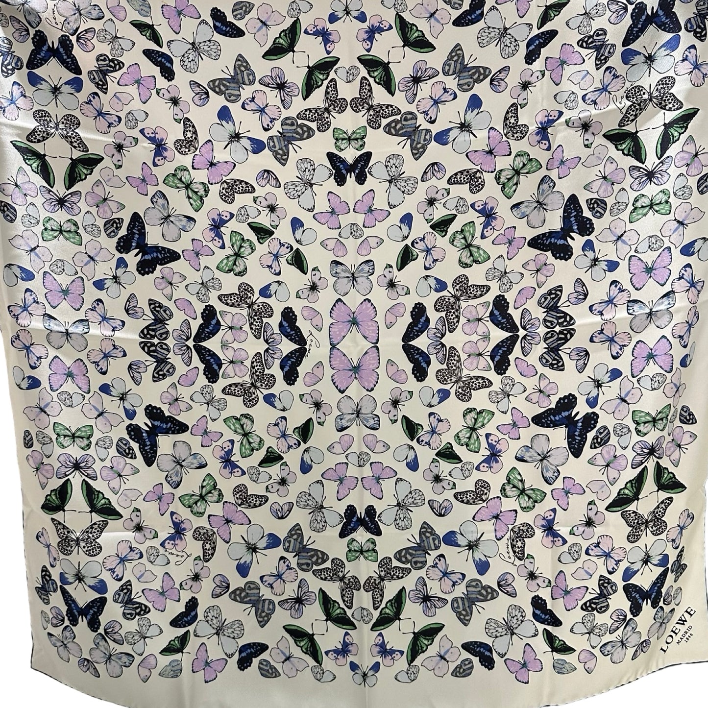LOEWE 90X90 SCARF PURPLE [20004090]
