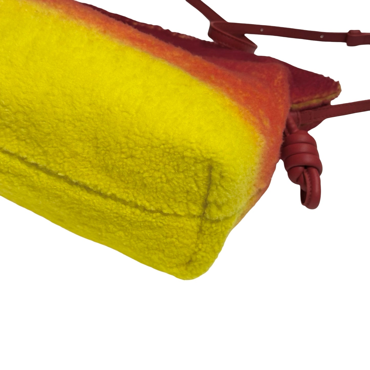 LOEWE X HOWL'S MOVING CASTLE CALCIFER SHEARLING FLAMENCO [20004216]