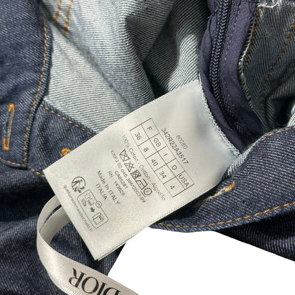 DIOR DENIM COUTURE BELTRD SHIRT DRESS [3000318]
