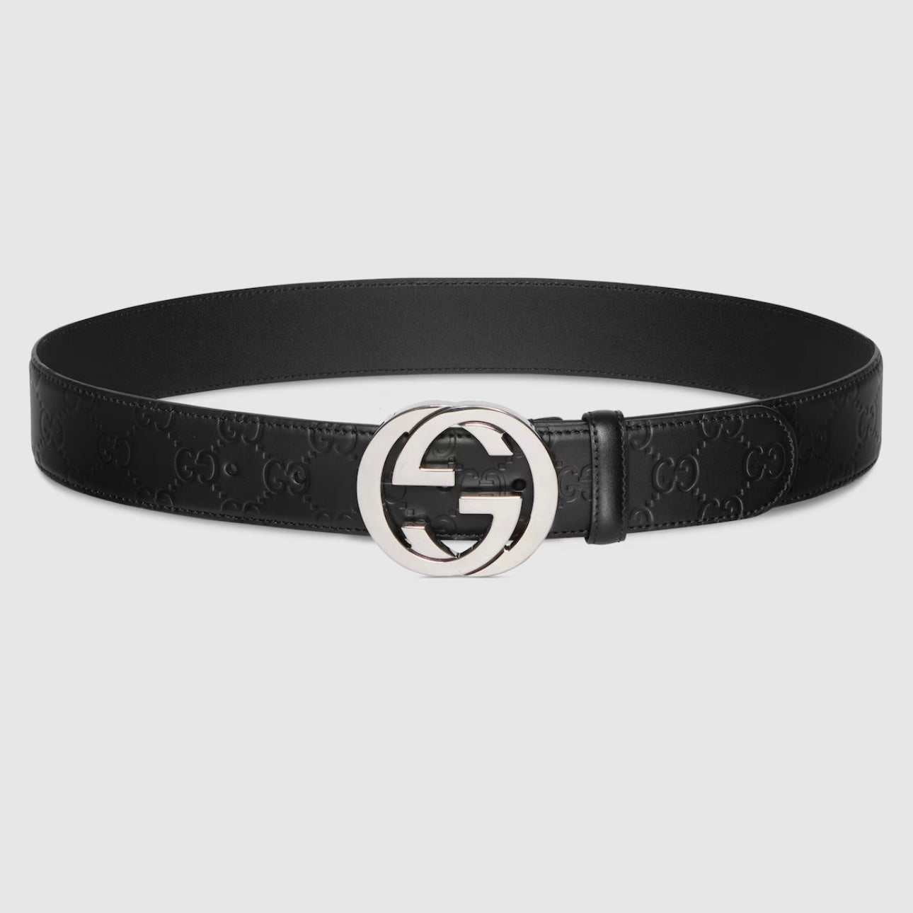 GUCCI BELT WITH INTERLOCKING G BUCKLE 110CM [3000287]