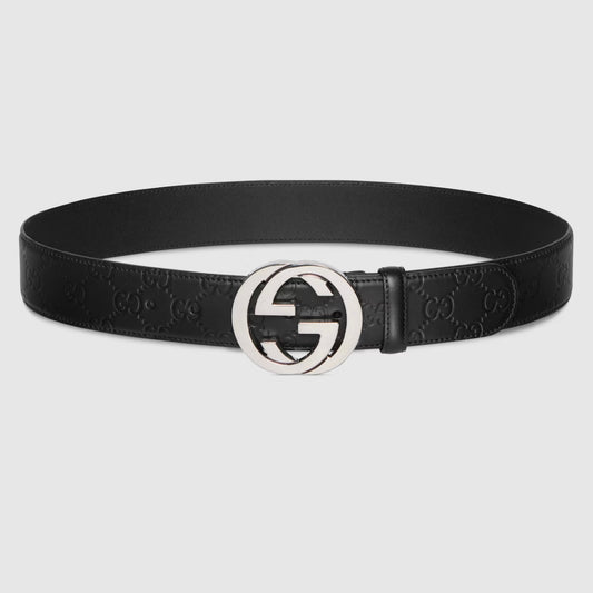 GUCCI BELT WITH INTERLOCKING G BUCKLE 110CM [3000287]